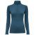 dhb Women’s Merino Long Sleeve Zip Neck Base Layer – Teal