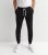 Men’s Black Jersey Cuffed Leg Joggers New Look