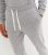 Men’s Grey Marl Jersey Cuffed Leg Joggers New Look