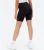 Petite Black Jersey Top Waist Biking Shorts New Glance