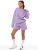 Enzo | Womens Oversized Sweatshirt Tracksuit With Shorts