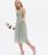 Maya Petite Light Green Sequin Halter Midi Dress New Look