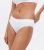 White Ribbed Seamless Bikini Briefs New Glance