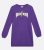 KIDS ONLY Purple Rock Logo Sweatshirt Dress New Look