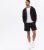 Men’s Black Jersey Cargo Shorts New Look