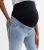 Maternity Pale Blue Over Bump Lift & Shape Emilee Jeggings New Look