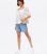 Blue High Waist Denim Shorts New Look