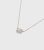 Clear Cubic Zirconia Round Pendant Necklace New Look