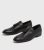 Men’s Black Leather-Look Tassel Trim Loafers New Look Vegan