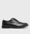 Men’s Black Perforated Lace Up Chunky Brogues New Look Vegan