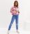 Girls Pink Check Crop Shacket New Look