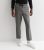 Men’s Light Grey Check Slim Fit Trousers New Look