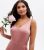 Maya Pink Satin Tie Back Maxi Dress New Look