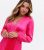 Bright Pink Satin Shirred Pleated Midi Dress New Look