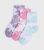 Girls 3 Pack White Tie Dye Socks New Look