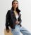 Urban Bliss Black Leather-Look Biker Jacket New Look