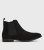 Men’s Black Suedette Chelsea Boots New Look