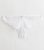 White Lace Diamanté Thong New Look