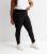 Curves Black Zip Trousers New Look