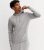 Men’s Pale Grey Pocket Front Long Sleeve Hoodie New Look