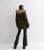 Khaki Faux Fur Trim Hooded Parka Jacket New Look