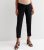 Maternity Black Over Bump Crop Trousers New Look