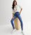 Bright Blue Lift & Shape High Waist Yazmin Skinny Jeans New Look