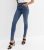 Teal Vintage Wash Lift & Shape High Waist Yazmin Skinny Jeans New Look