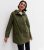 Khaki Hooded Rain Anorak New Look