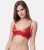 Dorina Red Lace Non Padded Bra New Look