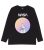 Popgear Black Space NASA Logo Long Sleeve Top New Look