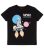 Popgear Black Space NASA Logo T-Shirt New Look