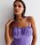 Public Desire Purple Satin Midi Halter Slip Dress New Look