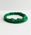 Green Ribbed Twist Knot Headband New Look