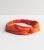 Bright Orange Ribbed Twist Knot Headband New Look