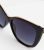 Black Metal Trim Cat Eye Sunglasses New Look