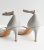 Wide Fit Silver Glitter 2 Part Stiletto Heel Sandals New Look