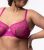 Dorina Curve Bright Pink Lace Satin Non Padded Bra New Look