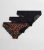 3 Pack Brown and Black Leopard Print Lace Back Briefs New Look