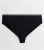 Curves Black Diamanté High Waist Thong New Look