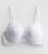 White Floral Embroidered Boost Bra New Look