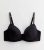 Curves Black Diamanté Strap Bra New Look