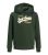 Jack & Jones Junior Olive Logo Hoodie New Look