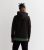 Jack & Jones Junior Black Colour Block Logo Hoodie New Look