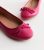 Bright Pink Ballerina Pumps New Look Vegan