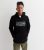 Jack & Jones Junior Black Logo Pocket Front Hoodie New Look