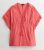 Coral Crochet Trim Beach Kaftan New Look