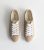 Camel Suedette Lace Up Running shoes New Glance Vegan