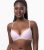 Dorina Pink Lace Trim Plunge Push Up Bra New Look