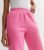 Bright Pink Jersey Cuffed Joggers New Look